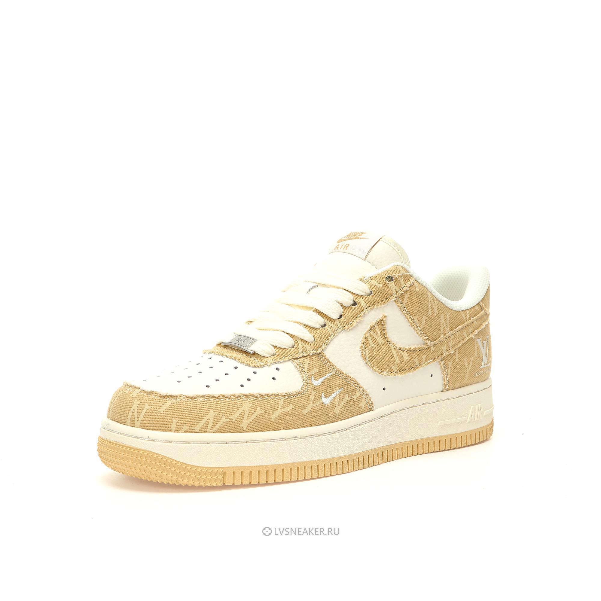 Louis Vuitton LV x Nike Air Force 1 Low "Denim Khaki White" 1A9V-KI34 Sneakers
