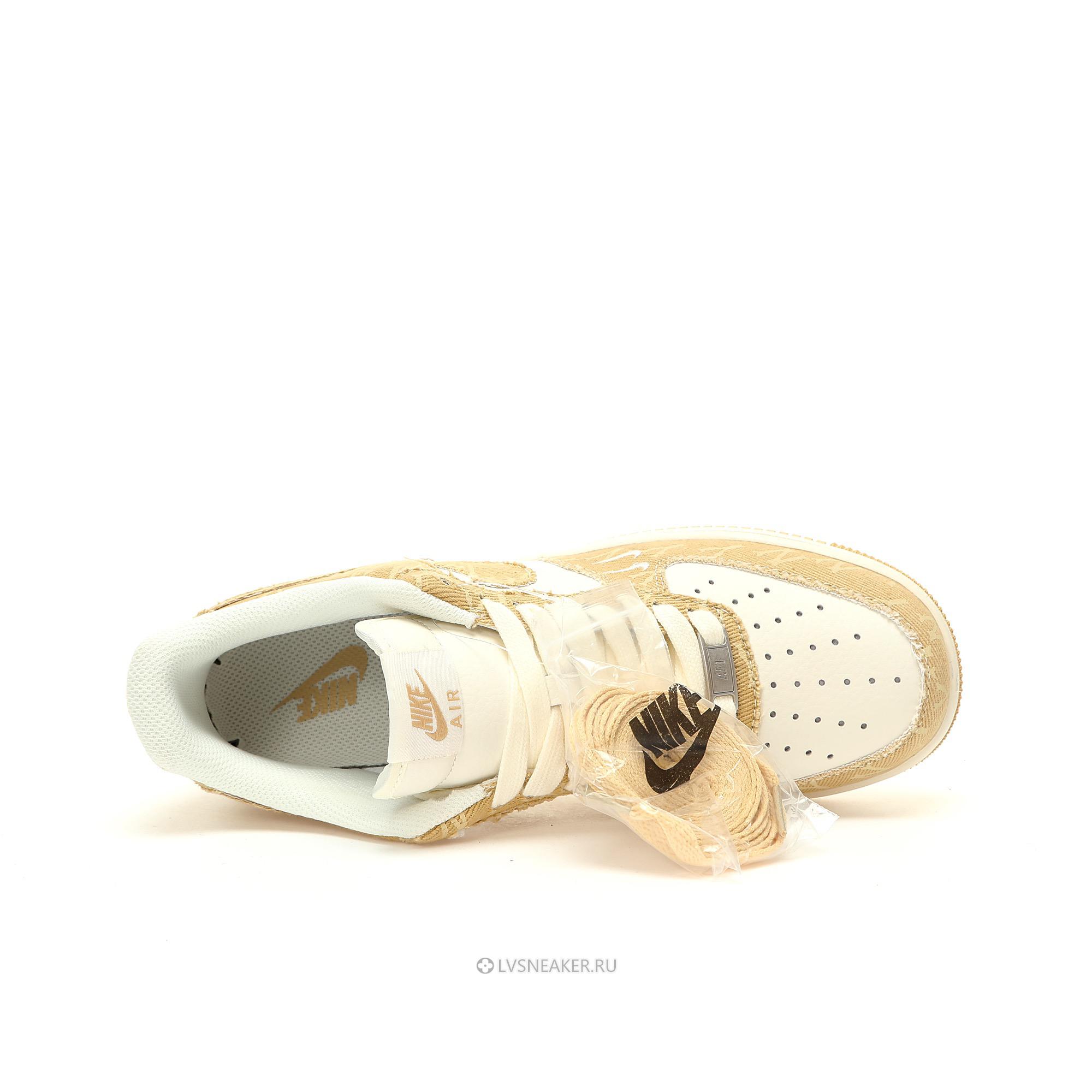 Louis Vuitton LV x Nike Air Force 1 Low "Denim Khaki White" 1A9V-KI34 Sneakers