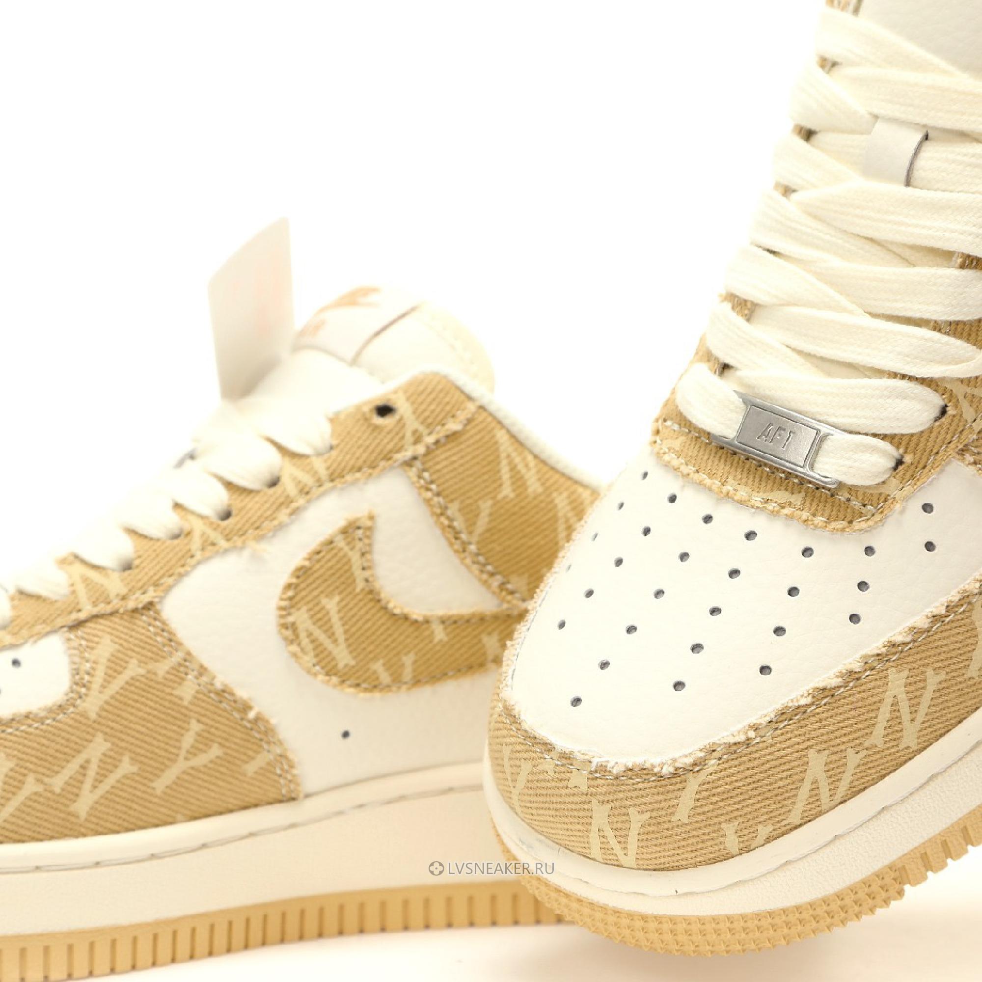 Louis Vuitton LV x Nike Air Force 1 Low "Denim Khaki White" 1A9V-KI34 Sneakers