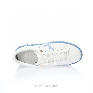 Louis Vuitton LV Time Out "White Blue" 1A8MZ7 Sneakers