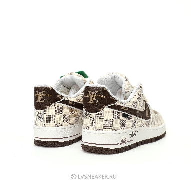 Louis Vuitton LV x Nike Air Force 1 Low "Monogram Brown White Plaid" 1A9V-BN35 Sneakers