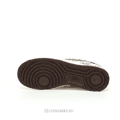 Louis Vuitton LV x Nike Air Force 1 Low "Monogram Brown White Plaid" 1A9V-BN35 Sneakers