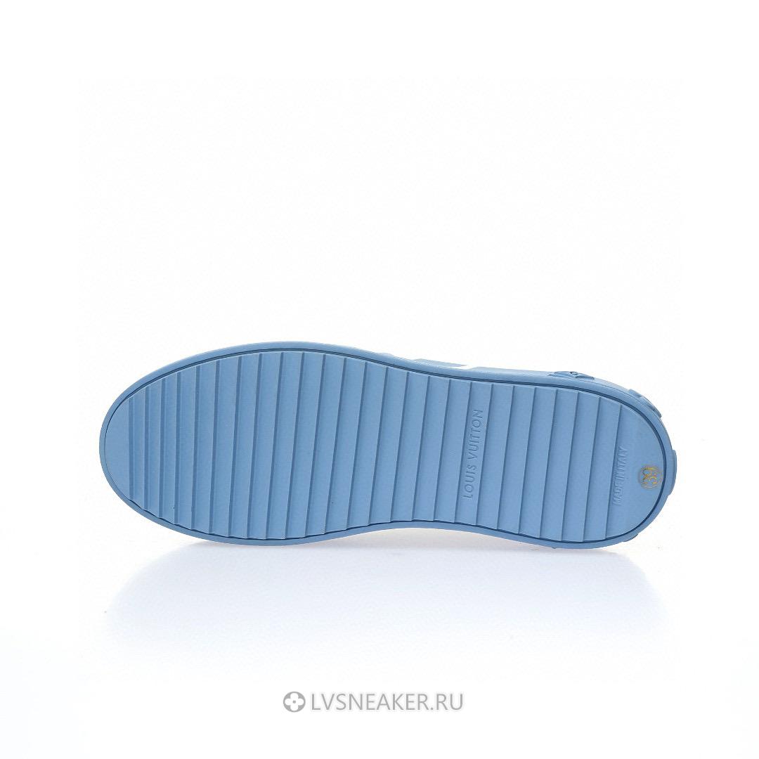 Louis Vuitton LV Time Out "White Blue" 1A8MZ7 Sneakers