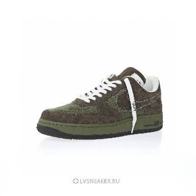 Louis Vuitton LV x Nike Air Force 1 Low "Dark Green Brown" 1A9V-GN37 Sneakers