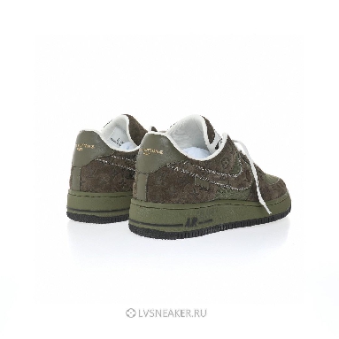 Louis Vuitton LV x Nike Air Force 1 Low "Dark Green Brown" 1A9V-GN37 Sneakers