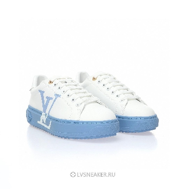 Louis Vuitton LV Time Out "White Blue" 1A8MZ7 Sneakers