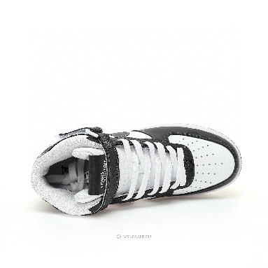 Louis Vuitton LV x Nike Air Force 1 Mid "White Black" 1A9V-BK39 Sneakers