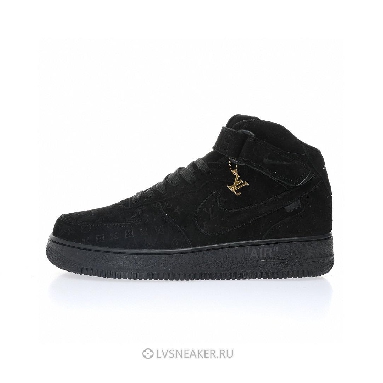 Louis Vuitton LV x Nike Air Force 1 Mid "Triple Black" 1A9V-BK40 Sneakers