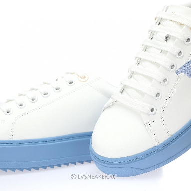 Louis Vuitton LV Time Out "White Blue" 1A8MZ7 Sneakers