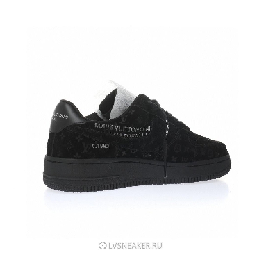 Louis Vuitton LV x Nike Air Force 1 Low "Triple Black" 1A9VD7 Sneakers