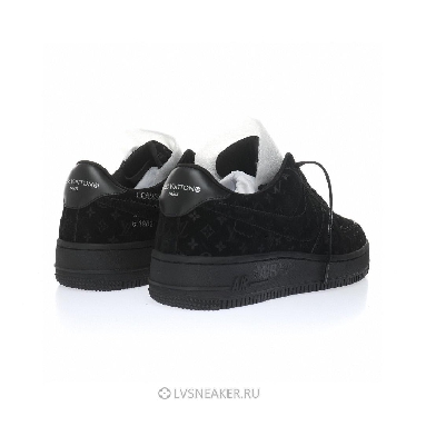 Louis Vuitton LV x Nike Air Force 1 Low "Triple Black" 1A9VD7 Sneakers