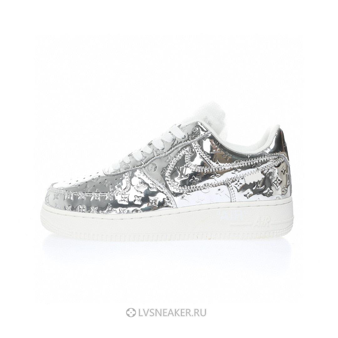 Louis Vuitton LV x Nike Air Force 1 Low "Silver" 1A9V-SR41 Sneakers