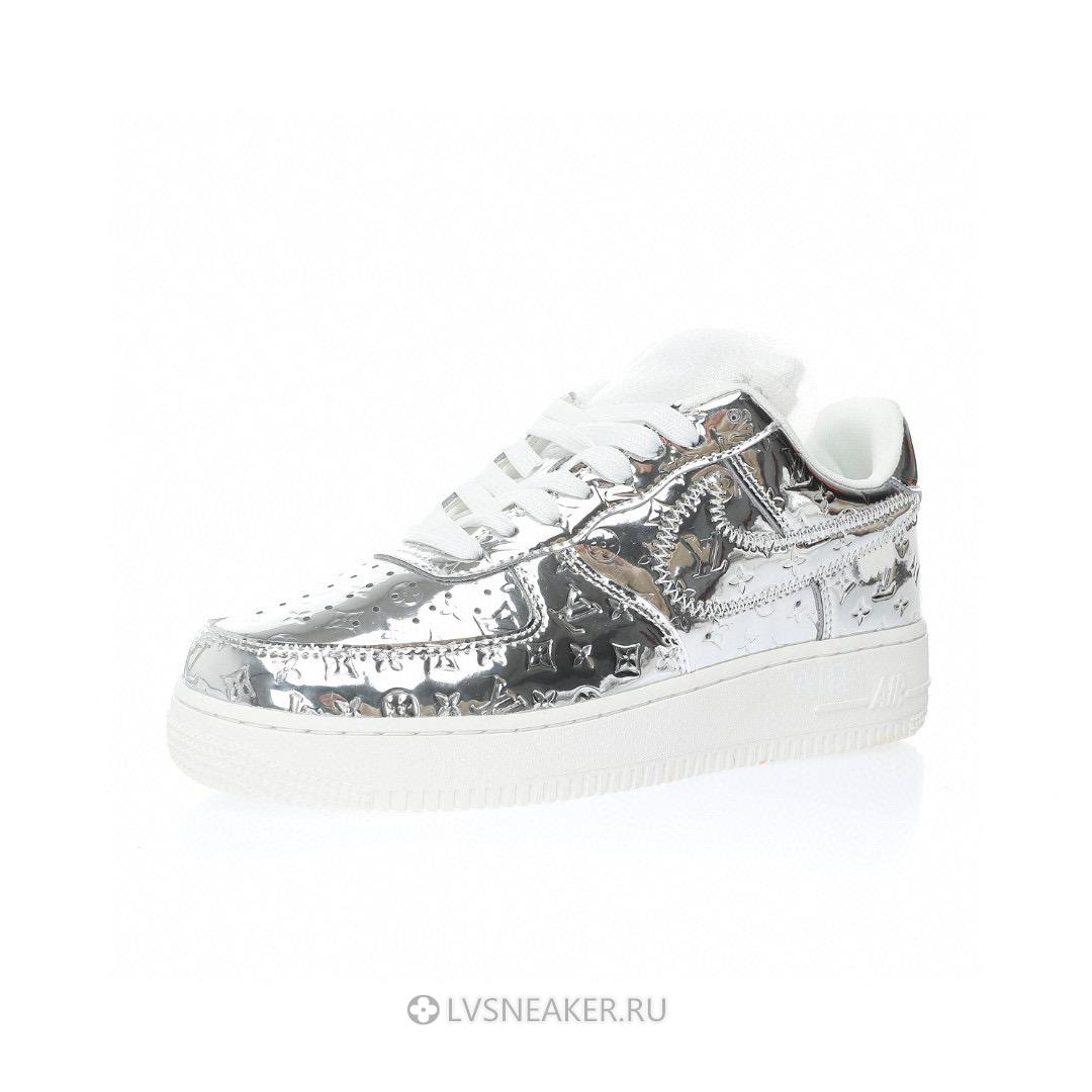 Louis Vuitton LV x Nike Air Force 1 Low "Silver" 1A9V-SR41 Sneakers