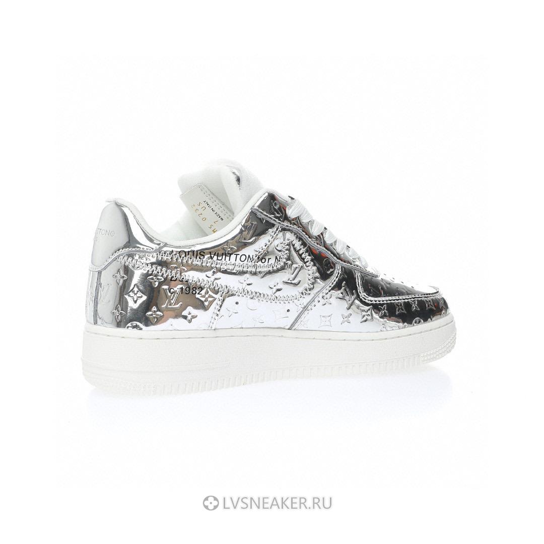 Louis Vuitton LV x Nike Air Force 1 Low "Silver" 1A9V-SR41 Sneakers