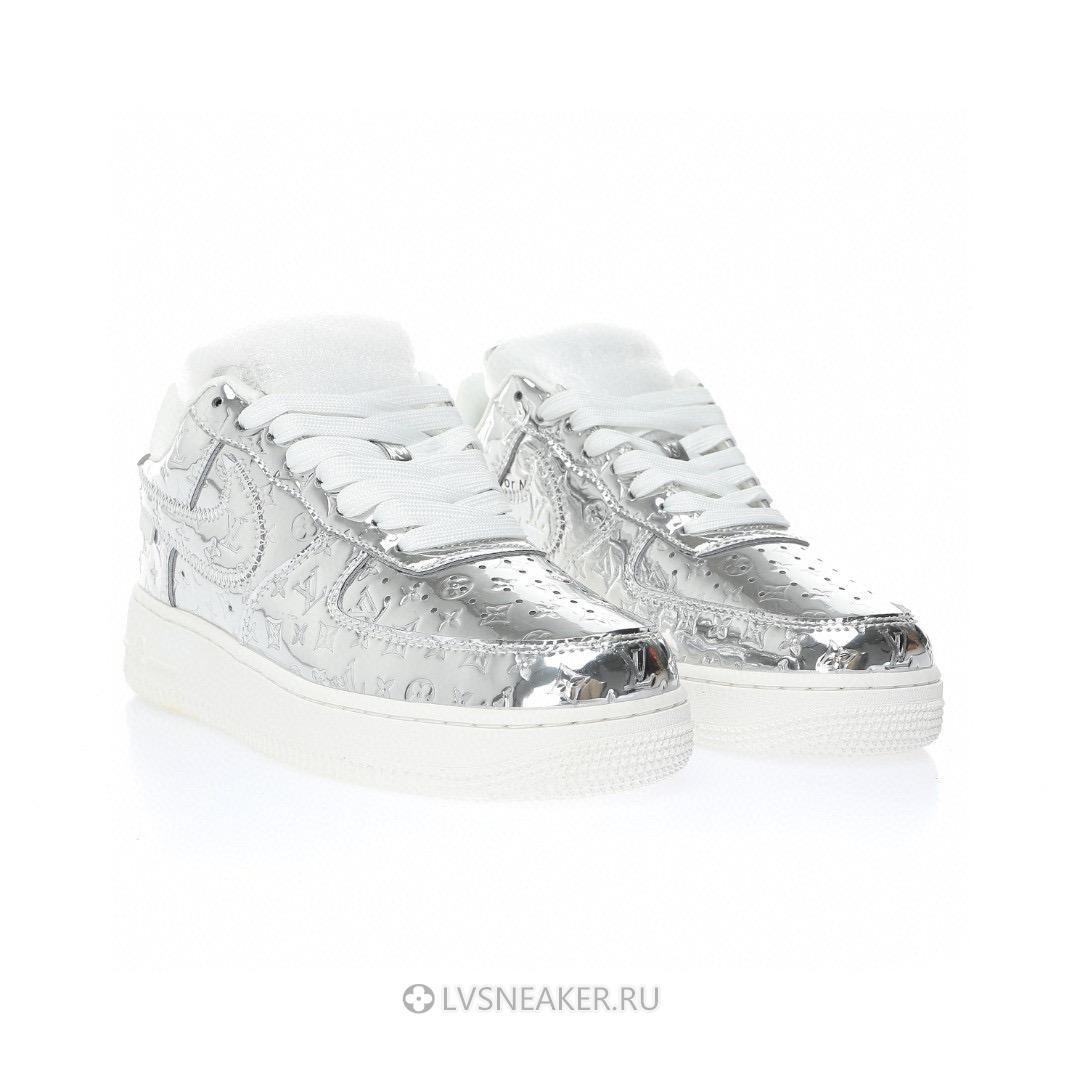 Louis Vuitton LV x Nike Air Force 1 Low "Silver" 1A9V-SR41 Sneakers