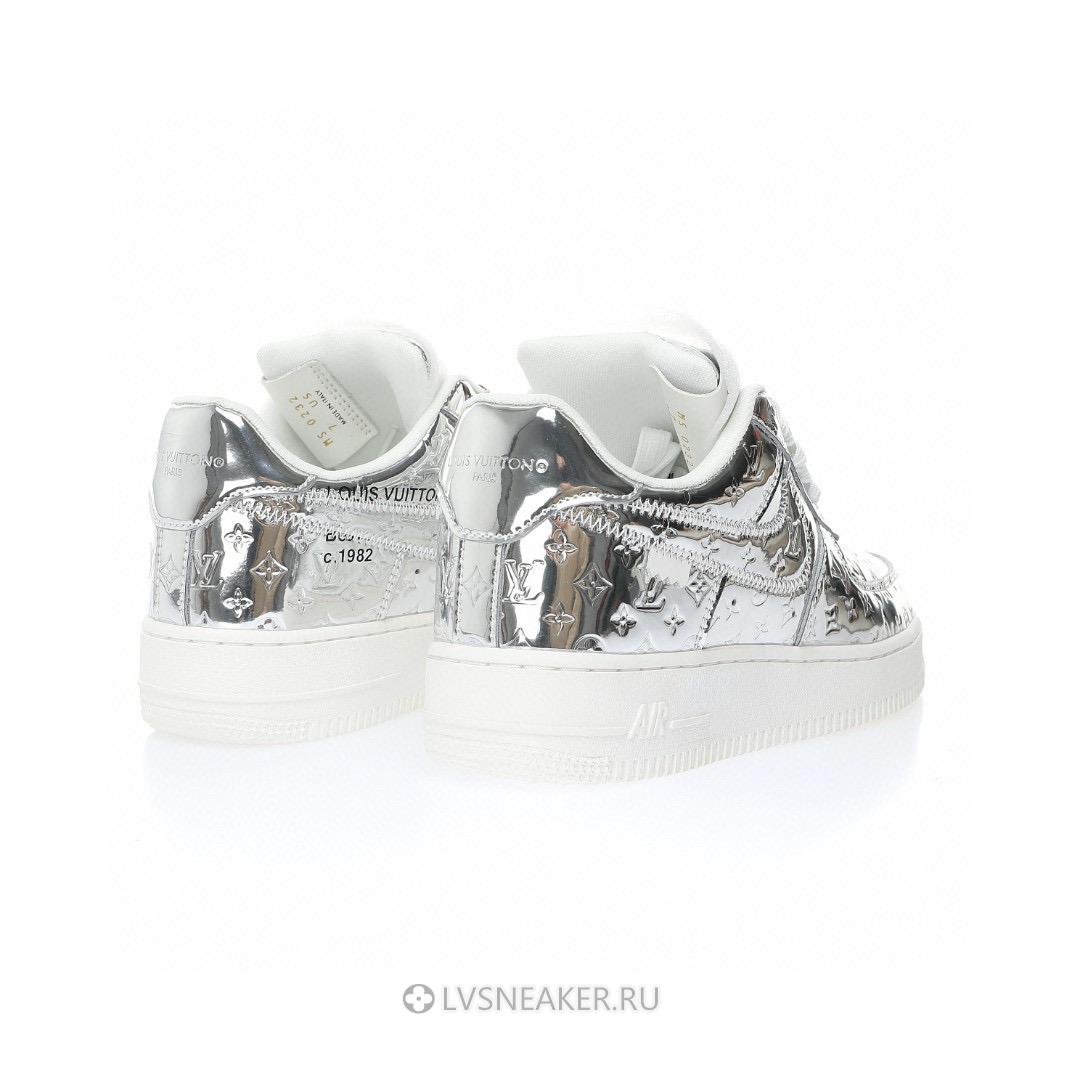 Louis Vuitton LV x Nike Air Force 1 Low "Silver" 1A9V-SR41 Sneakers