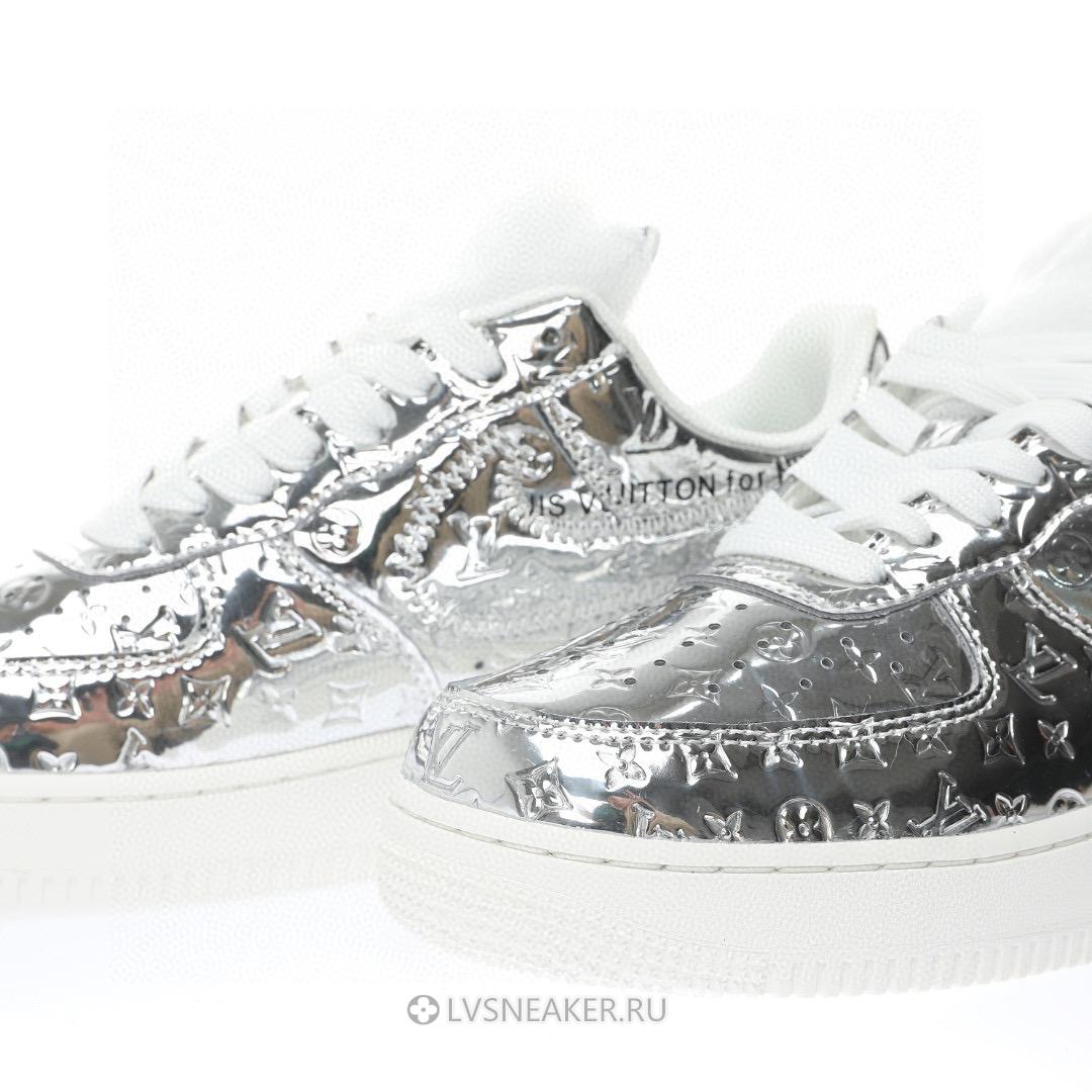 Louis Vuitton LV x Nike Air Force 1 Low "Silver" 1A9V-SR41 Sneakers