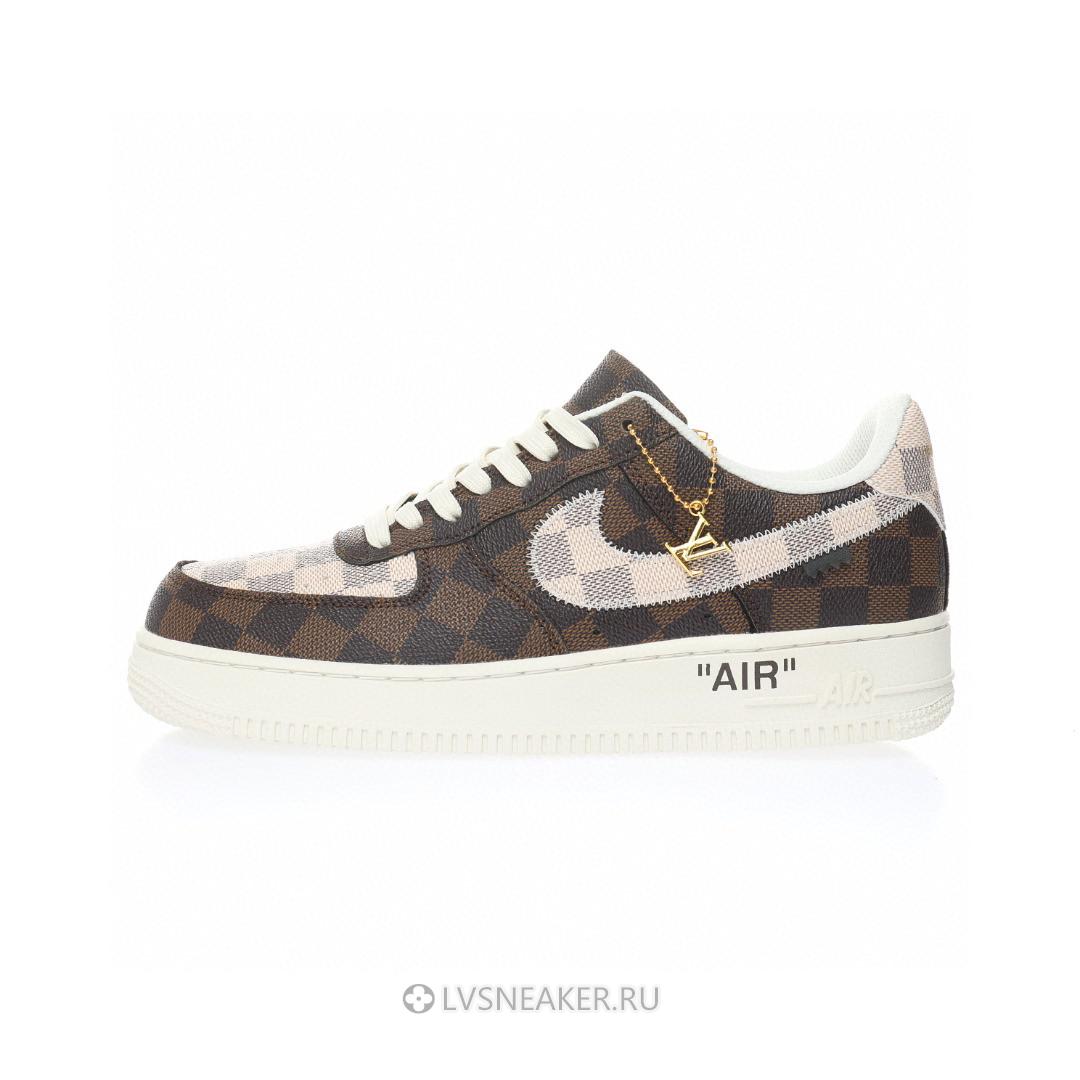 Louis Vuitton LV x Nike Air Force 1 Low "Brwon Plaid" 1A9V-BN43 Sneakers