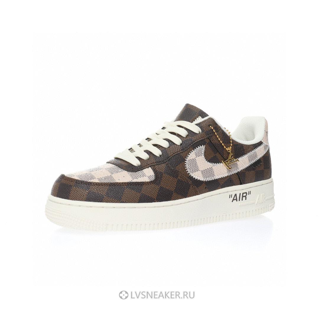 Louis Vuitton LV x Nike Air Force 1 Low "Brwon Plaid" 1A9V-BN43 Sneakers
