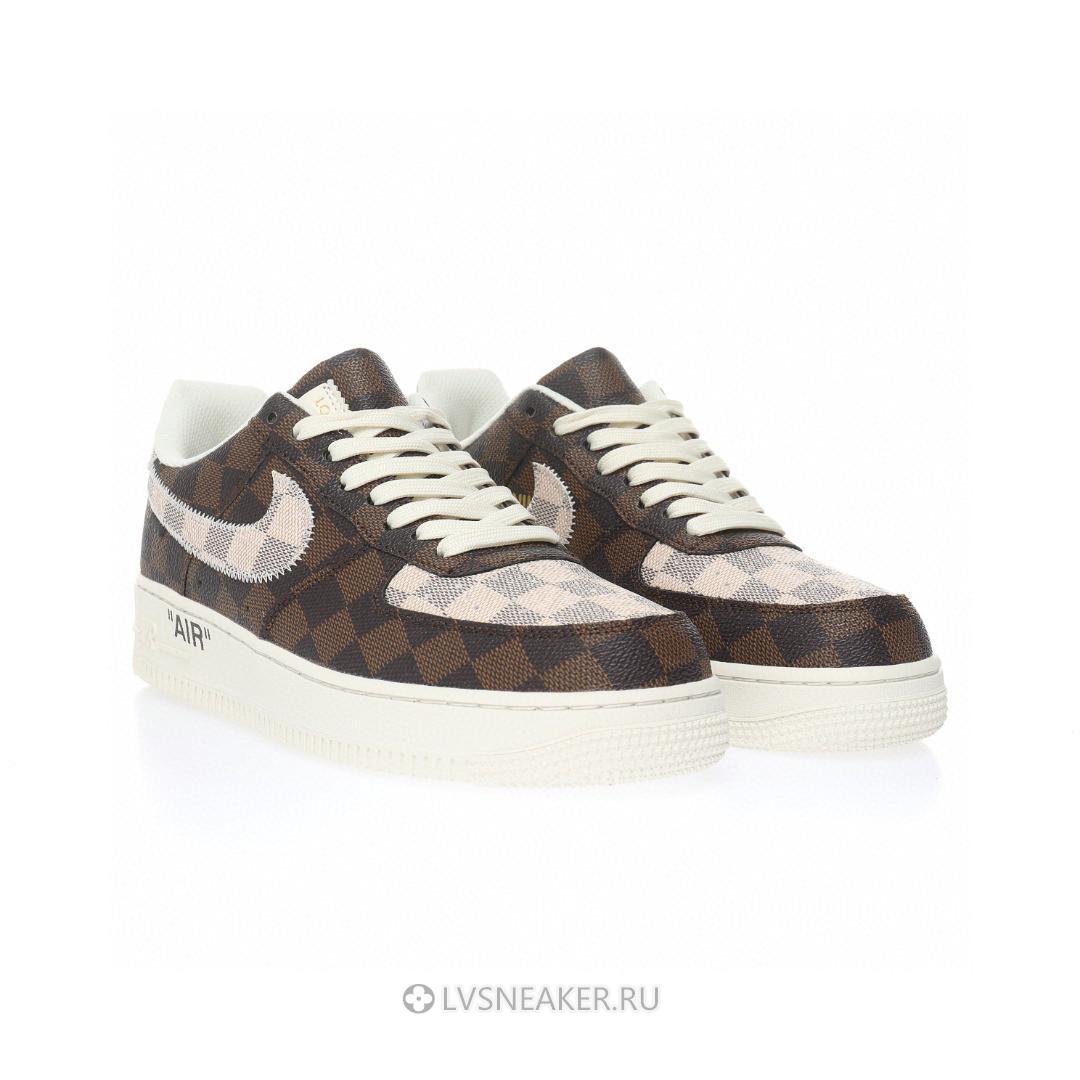 Louis Vuitton LV x Nike Air Force 1 Low "Brwon Plaid" 1A9V-BN43 Sneakers