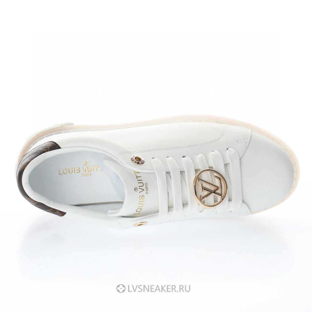 Louis Vuitton LV Time Out "White Pink Gold" 1A8NFR Sneakers