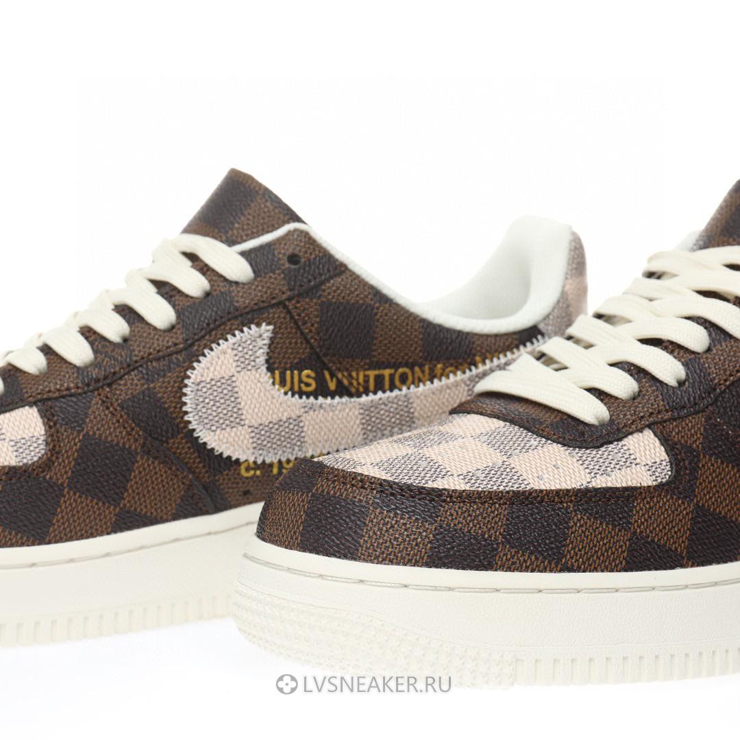 Louis Vuitton LV x Nike Air Force 1 Low "Brwon Plaid" 1A9V-BN43 Sneakers