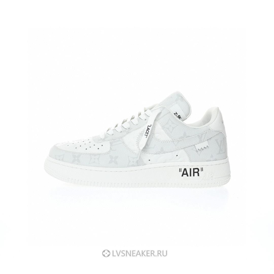 Louis Vuitton LV x Nike Air Force 1 Low "Grey White" 1A9V-GY44 Sneakers