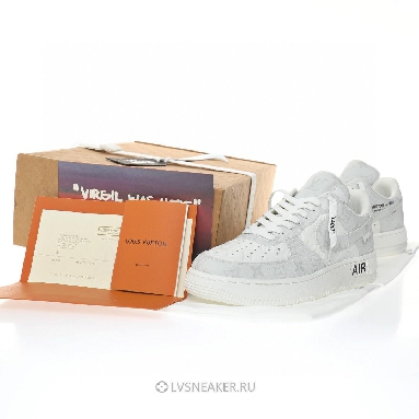 Louis Vuitton LV x Nike Air Force 1 Low "Grey White" 1A9V-GY44 Sneakers