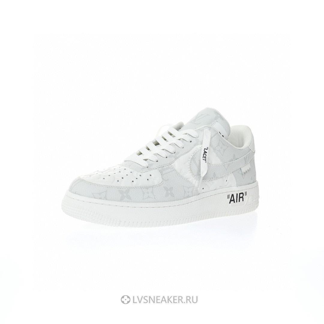 Louis Vuitton LV x Nike Air Force 1 Low "Grey White" 1A9V-GY44 Sneakers