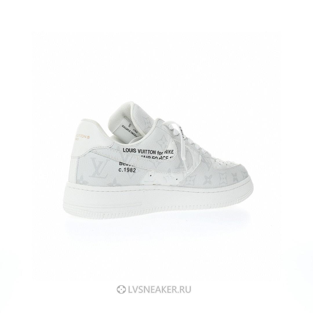 Louis Vuitton LV x Nike Air Force 1 Low "Grey White" 1A9V-GY44 Sneakers