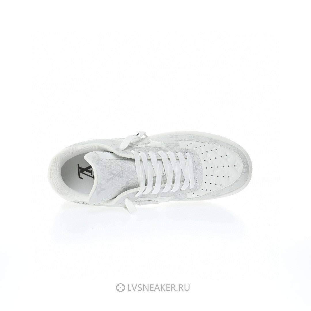 Louis Vuitton LV x Nike Air Force 1 Low "Grey White" 1A9V-GY44 Sneakers