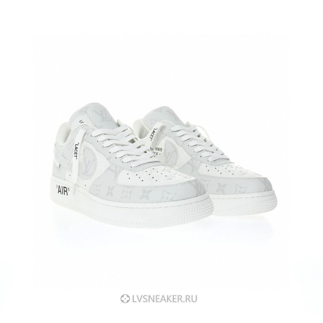 Louis Vuitton LV x Nike Air Force 1 Low "Grey White" 1A9V-GY44 Sneakers