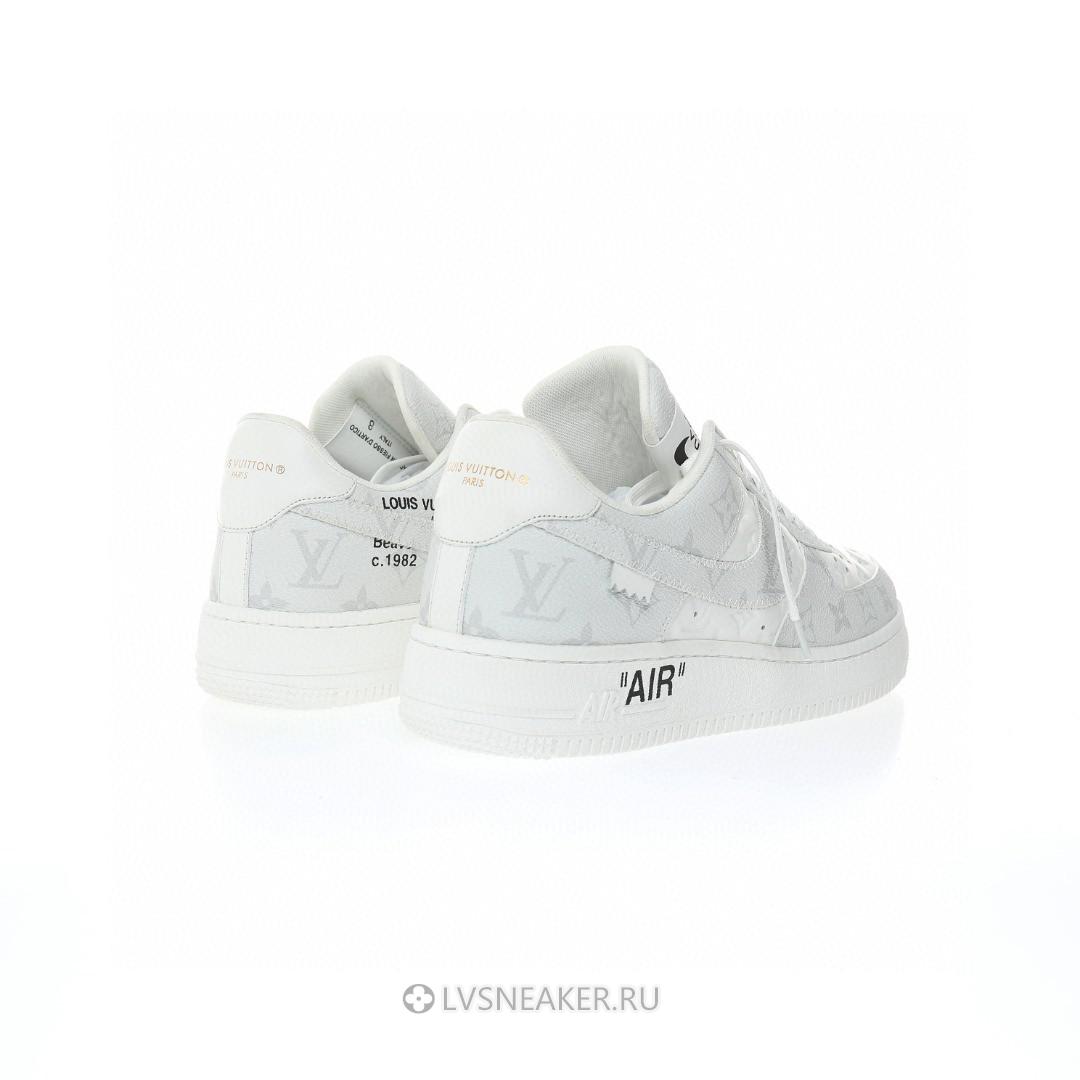Louis Vuitton LV x Nike Air Force 1 Low "Grey White" 1A9V-GY44 Sneakers