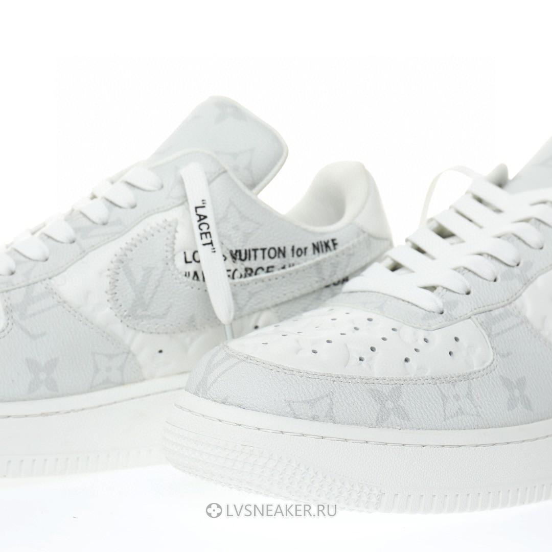 Louis Vuitton LV x Nike Air Force 1 Low "Grey White" 1A9V-GY44 Sneakers
