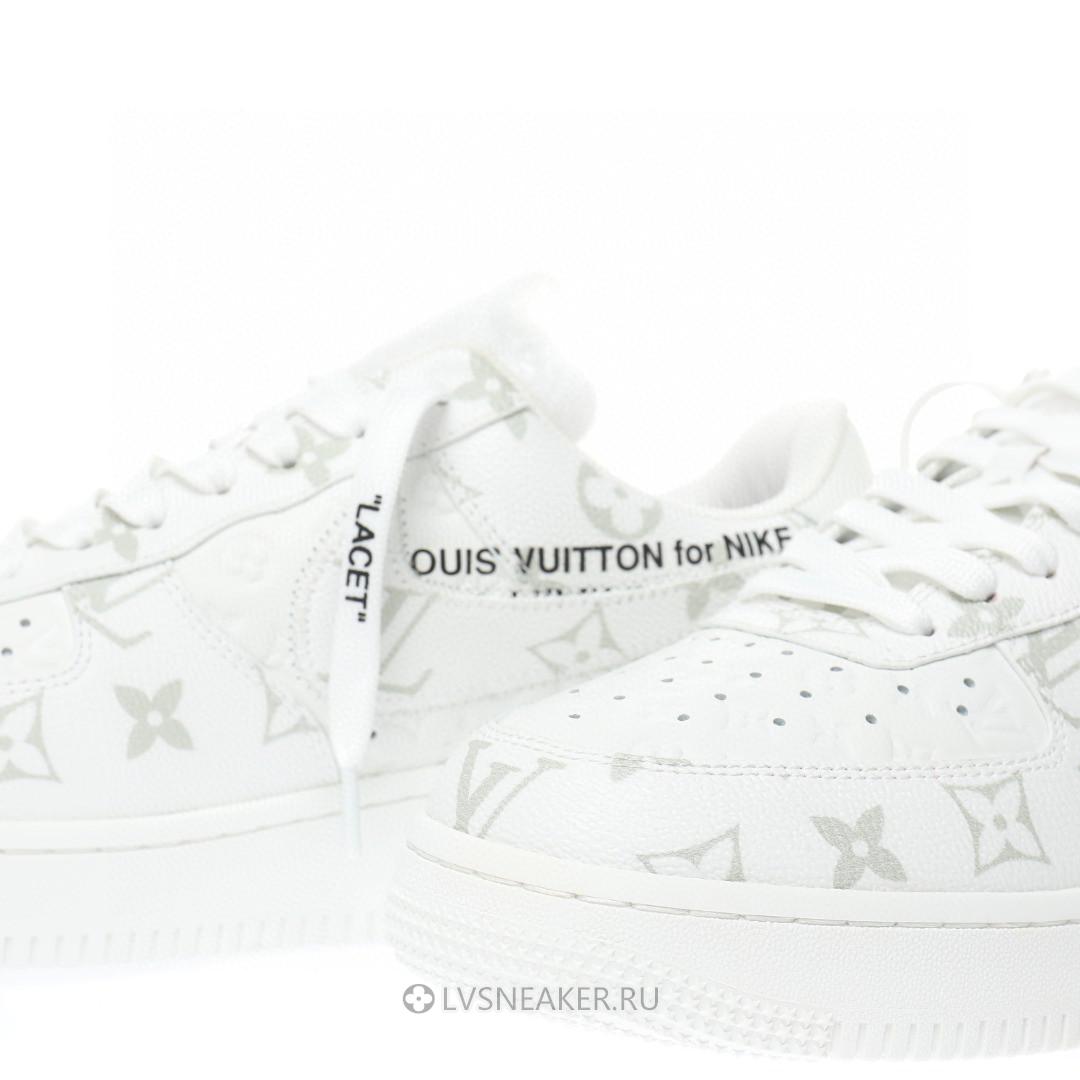 Louis Vuitton LV x Nike Air Force 1 Low "Monogram White" 1A9V-WT45 Sneakers
