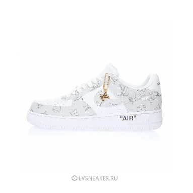Louis Vuitton LV x Nike Air Force 1 Low "Monogram White Grey" 1A9V-WT46 Sneakers