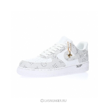 Louis Vuitton LV x Nike Air Force 1 Low "Monogram White Grey" 1A9V-WT46 Sneakers