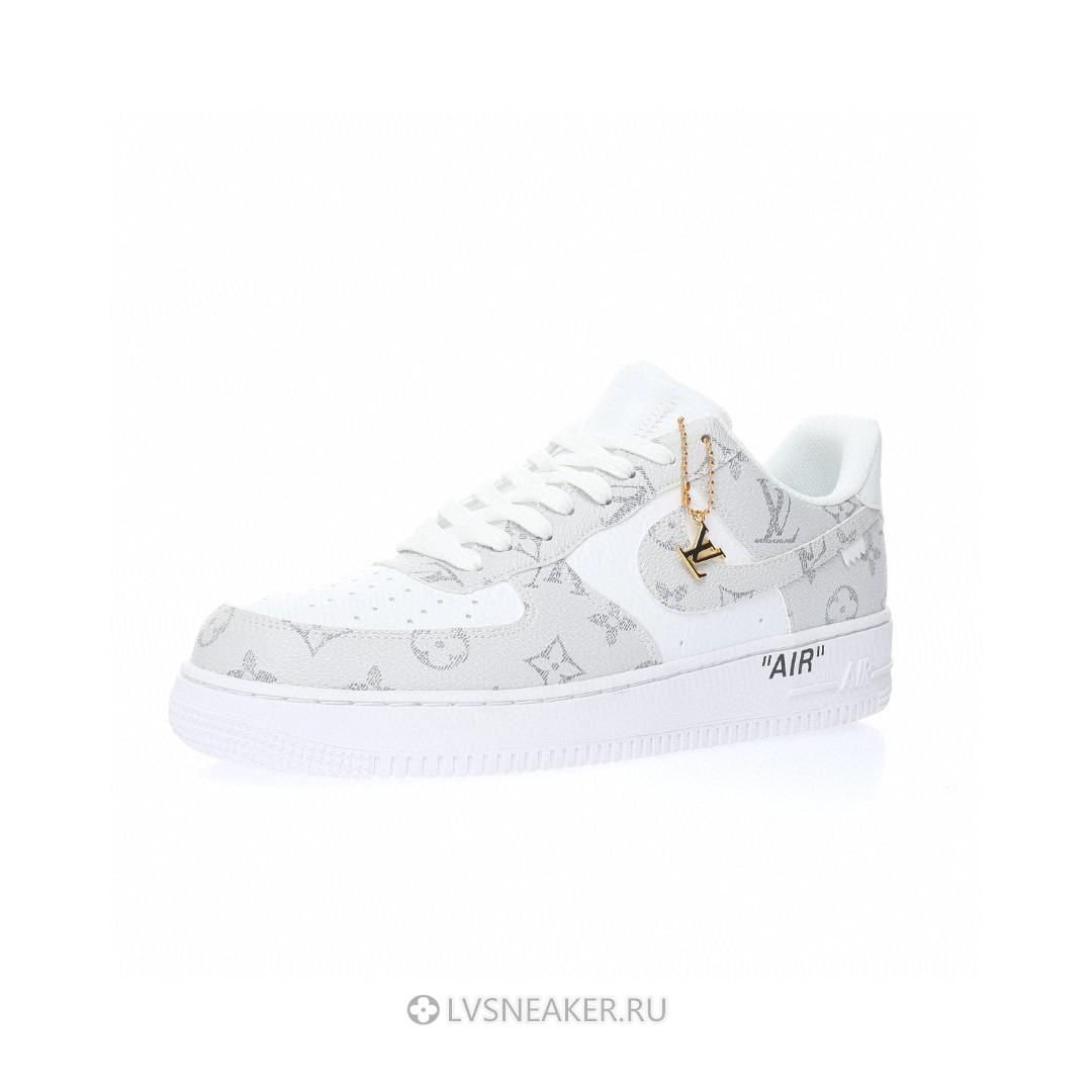 Louis Vuitton LV x Nike Air Force 1 Low "Monogram White Grey" 1A9V-WT46 Sneakers
