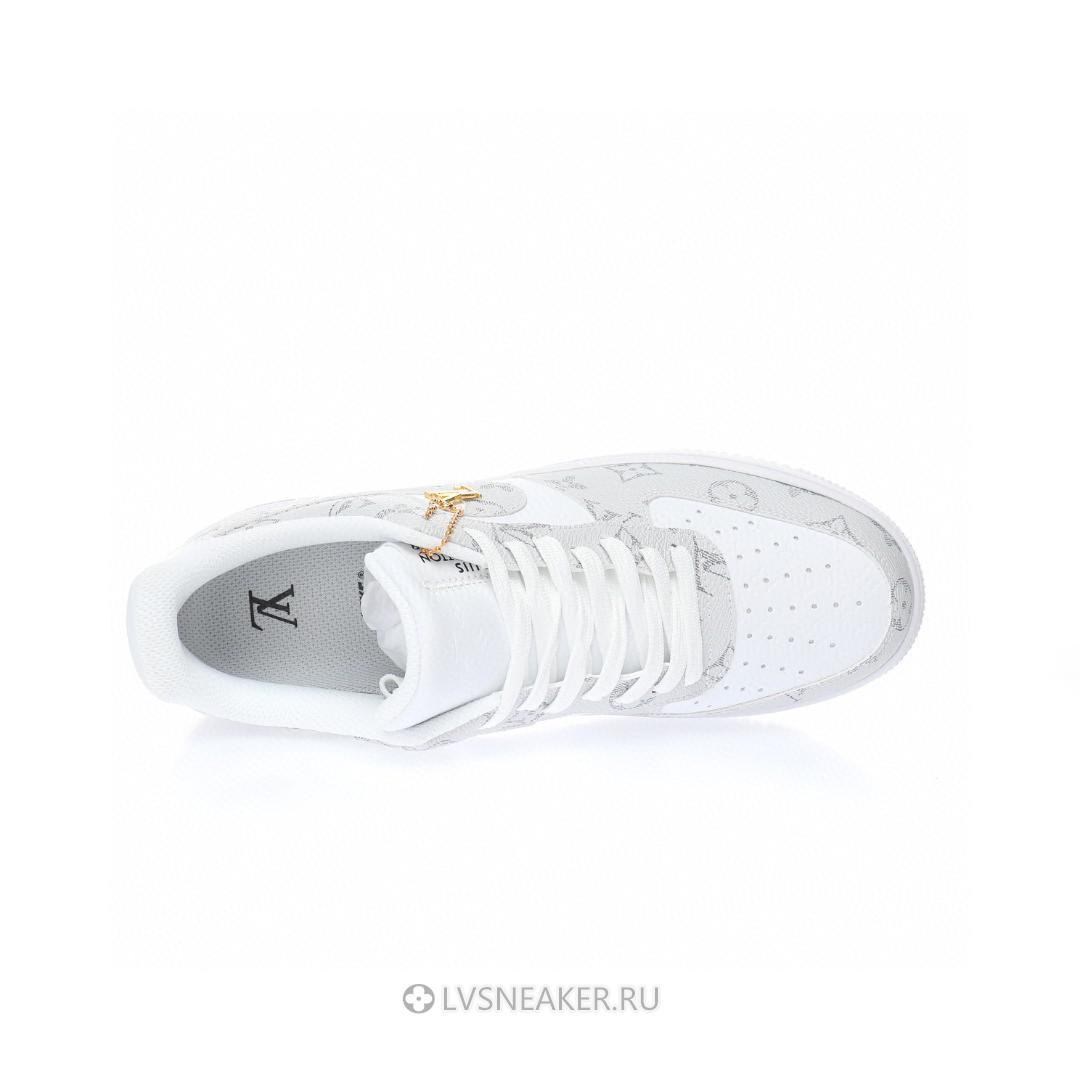 Louis Vuitton LV x Nike Air Force 1 Low "Monogram White Grey" 1A9V-WT46 Sneakers