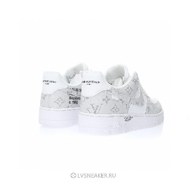 Louis Vuitton LV x Nike Air Force 1 Low "Monogram White Grey" 1A9V-WT46 Sneakers