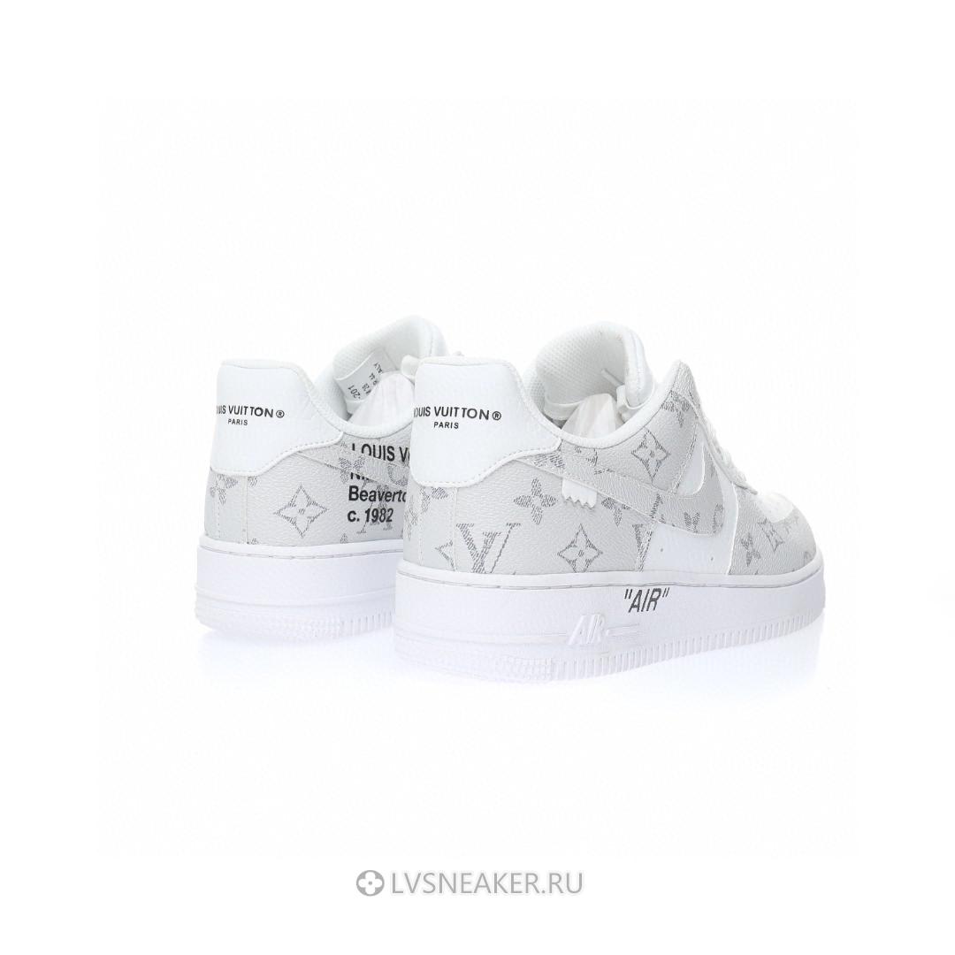 Louis Vuitton LV x Nike Air Force 1 Low "Monogram White Grey" 1A9V-WT46 Sneakers