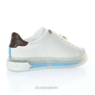 Louis Vuitton LV Time Out "White Blue" 1A8NG4 Sneakers