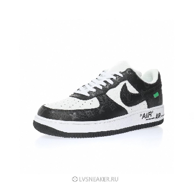 Louis Vuitton LV x Nike Air Force 1 Low By Virgil Abloh "White Black" 1A9V-BK51 Sneakers