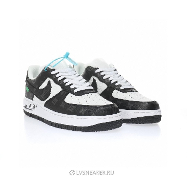 Louis Vuitton LV x Nike Air Force 1 Low By Virgil Abloh "White Black" 1A9V-BK51 Sneakers