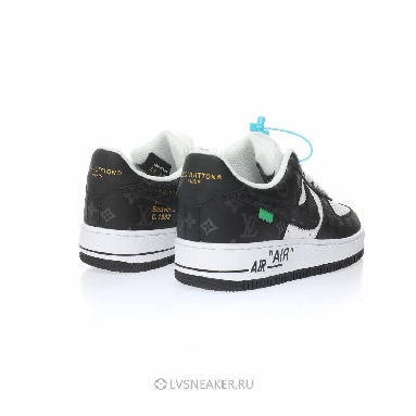 Louis Vuitton LV x Nike Air Force 1 Low By Virgil Abloh "White Black" 1A9V-BK51 Sneakers