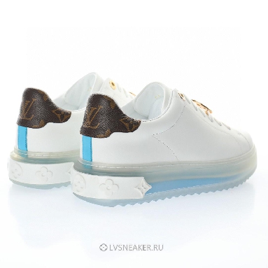 Louis Vuitton LV Time Out "White Blue" 1A8NG4 Sneakers