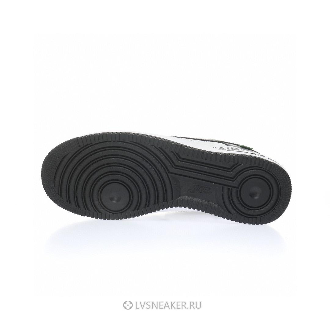 Louis Vuitton LV x Nike Air Force 1 Low By Virgil Abloh "White Black" 1A9V-BK51 Sneakers