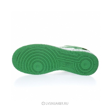 Louis Vuitton LV x Nike Air Force 1 Low By Virgil Abloh "White Gym Green" 1A9V9U Sneakers