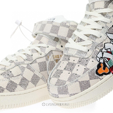 Louis Vuitton LV x Nike Air Force 1 Mid "Graffiti" 1A9VE6 Sneakers