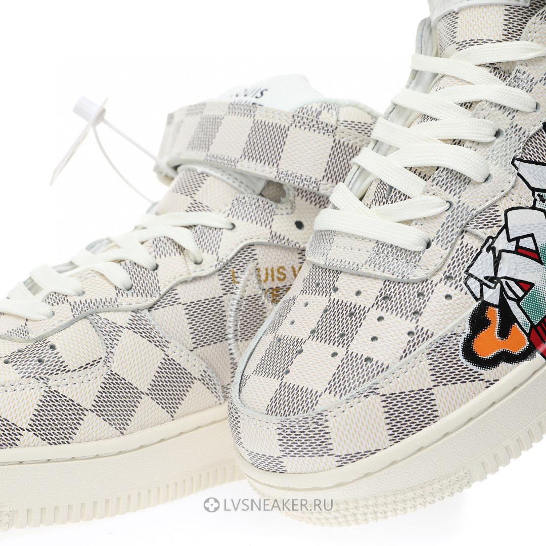 Louis Vuitton LV x Nike Air Force 1 Mid "Graffiti" 1A9VE6 Sneakers